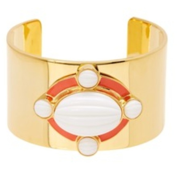 💕TRINA TURK💕 Palm Springs Stone Cuff Bracelet - Picture 2 of 10